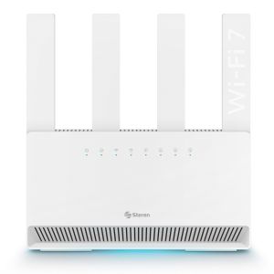 Router Wi-Fi* 7 BE3600 2.4 GHz y 5 GHz, hasta 220 m de cobertura