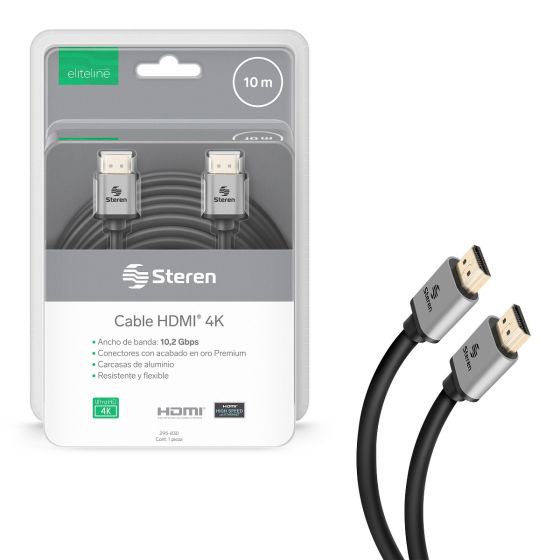 Cable HDMI ultra delgado de 10 m en Venta Steren Tienda en Linea