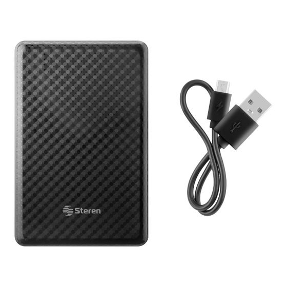 Power Bank de 5,000 mAh, texturizada Steren Tienda en L