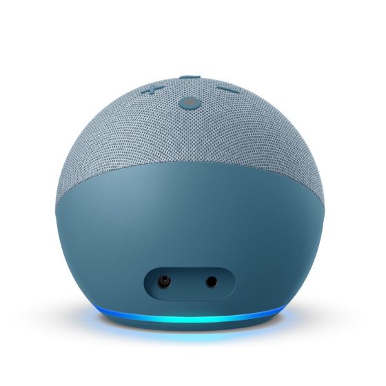 Parlante inteligente ECHO DOT 4ta Gen con reloj y Alexa
