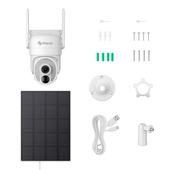 Sunny C （50） Cámara de seguridad Wi-Fi* 6, 4 Mpx robotizada con pane