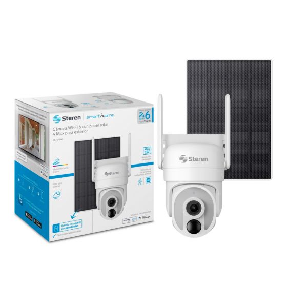 Sunny C （50） Cámara de seguridad Wi-Fi* 6, 4 Mpx robotizada con pane